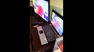 Abuelita Mexicana Eyacula en una Llamada Webcam