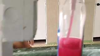 Dani Marco In Public Bathroom Sex At The Campsite Real, Raw & Risky