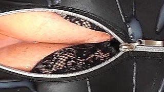 Tied up! Used! Defenselessly Exposed! Flood of Cum!