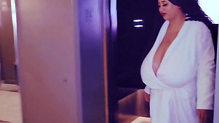 Busty hot mommy interracial porn video