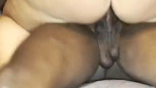 Thicc stepmoms tag team a black cock