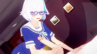 Three dimensional, lize helesta, anime