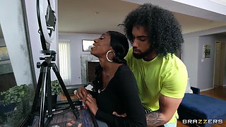 Wonderful ebony whore porn mind-blowing video