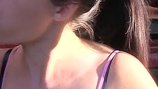 Alternative British Brunette Goes on a Dirty Dogging Adventure Because She Loves Satisfying Strangers