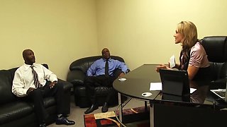 Nikki Sexx, Moe Johnson And Charlie Macc - Big Boobs Threesome