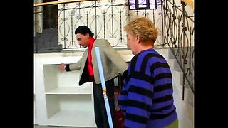 Fat MILF Gets Fucked in the Ass and in Mouth