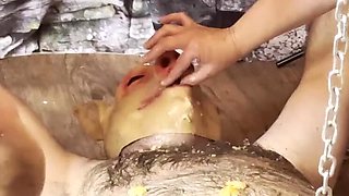 Domina Satana & Mistress Izar Humiliate Piggy Slave - Hardcore BDSM Femdom Session Part 2