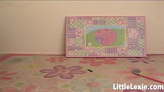 Blonde American Teen Girl Who Fingers Her Pussy Until Orgasm