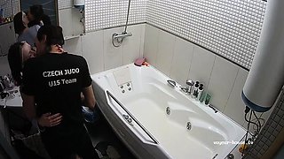 Horny fat arab housewife fingered on amateur hidden cam