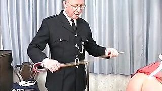 Cops spanking punishment