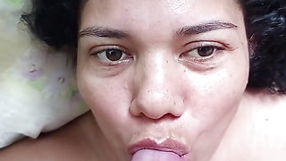 Amateur Deepthroat Blowjob