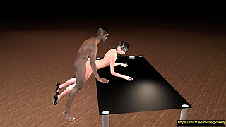 Wednesday Doggy Over the Desk