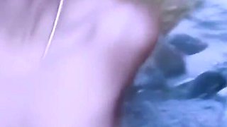 French Ebony Shania Gets Pounded by Terry on the Beach - Blowjob, Pussy Fucking, Cumshot