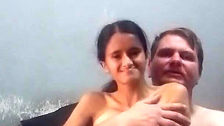 Daddy Licking Pussy and Fucking Petite Little Step Daughter with Passion