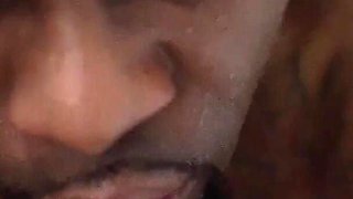 Tight Ebony Gets Creampied by BBC Rome Major!