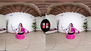 Flirty Cheerleader La Vey Teases You With Her Smelly Feet - Alt-Girl With Tattoos Leg And Foot Fetish Vr