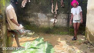 Horny Guy Arranges Backyard Fuck with Landlord's Stepdaughter - Smooth BBC Action