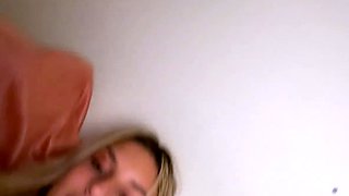 Amateur Webcam Cute Teen Plays Solo with Big Dildo