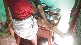 Indian desi wife When cooking have a sex hasband