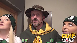 Fake Hostel Pantyless Scouts from another dimension need to be fucked