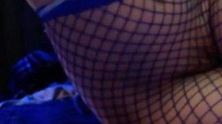 Cumming on My Fishnets