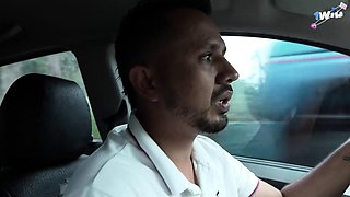 Sexy Bucaramanga taxi driver creampies 9 month pregnant