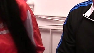 She Is Perfect French Babe Who Has Big Tits That Are Covered with Cum