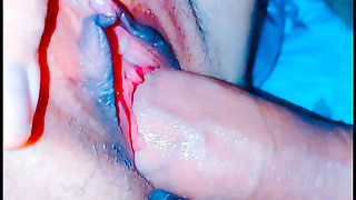 Couple filming close up anal porno