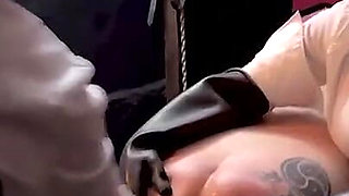 4 Fists for 1 Slut (scene From the Film Dominatrix Chronicals -barcelona-)