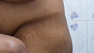 Desi Tamil Aunty Sex with Plumber in Bathroom