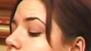 Light-eyed and Fresh-pussy, She Enjoys Herself at the Casting