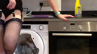 Miss Big Tits Nylons Cleans Your House Look What She Finds! Part 1