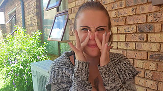 Picking My Nose, Blowing It and Putting the Boogers in My Mouth to Eat Them.