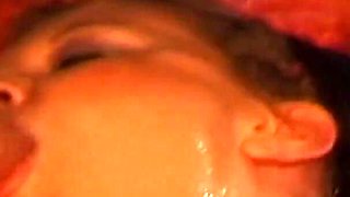 Facial & Creampie Homemade Gangbang Party with 22yo Jana