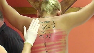 Spanking Machine - Bare Back Whipping