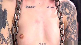Chained small tits alt slave tormented