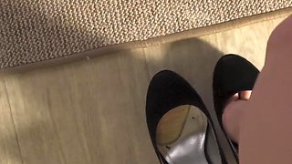 POV Teasing Long Legs And Calves In High Heels
