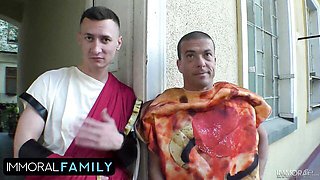 Immoral Family featuring Matt Bird and Charlie Dean's curvy body video