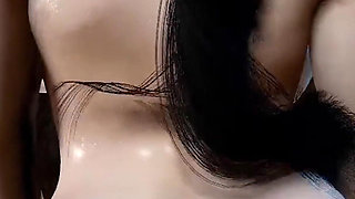 3D BBW Asian MILF Naked Her Huge Boobs and Huge Ass Got Fucked so Hard