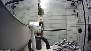 Mrs. Joanne Tanner a Real Public Schoolteacher Exposed in the Shower