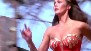 Wonder Woman: Ready for Programming ft. Lynda Carter: Big Tits, Brunette  Solo Porn