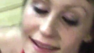 Cute Bikini Girl Face Fucked with Facial
