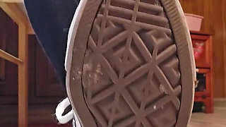 Get Down and Clean My Converse