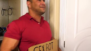 Bigtitted BI MILF pussysmashed in 3some