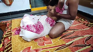 Indian Hot Wife Home-made Hand Job Foot Job And Cowgirl Style Fuking