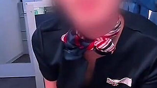 Flight Attendant and Airplane Sex She Makes Me Erect Over and Over Again Until I'm on the Verge of Ejaculation