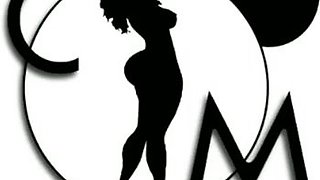 Ebony appetizing MILF hot solo