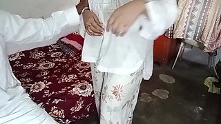 hot aunty seduce  servant when she is alone