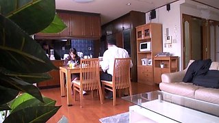 Amateur Asian College Teen Gives Blowjob