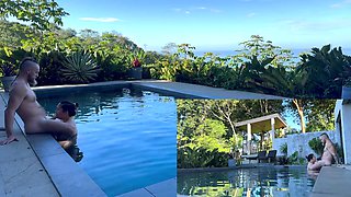 Outdoors ANAL and Blowjob in Costa Rica